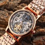 Copy Patek Philippe Grand Complication Rose Gold Skeleton Watch